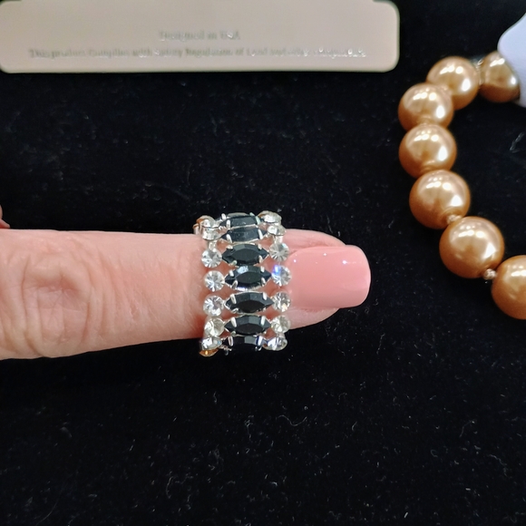 Black and Gold Jewelry Set - Picture 2 of 5